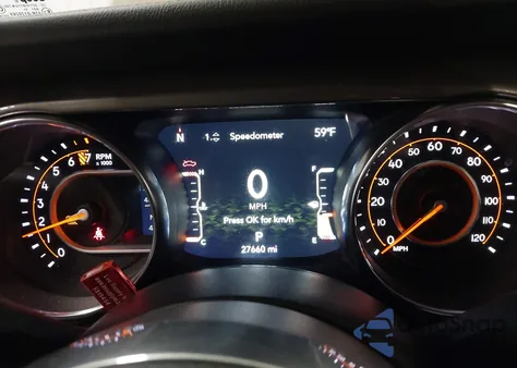 2022 Jeep Gladiator Overland 4X4 из США, поврежденный, VIN 1C6HJTFG4NL152138